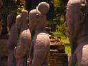Temple statues.